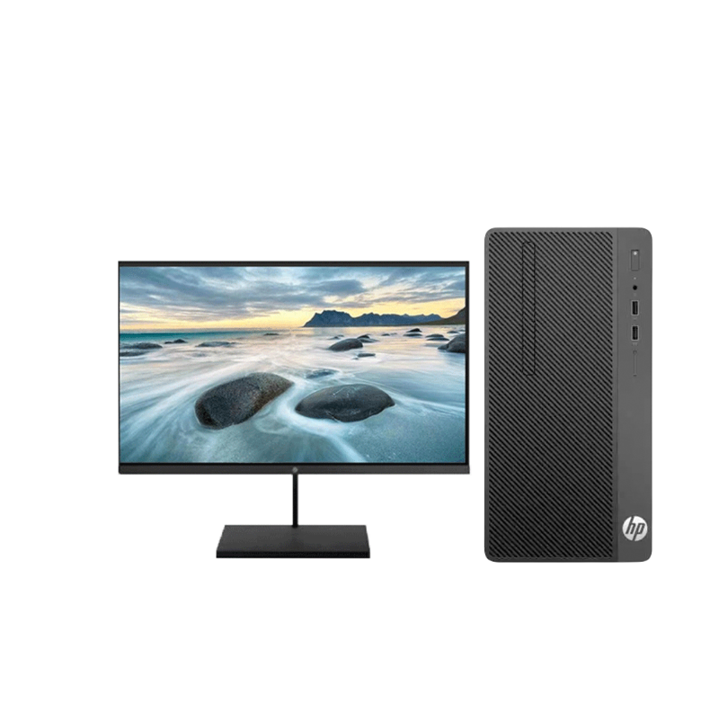 惠普HP 288G3 台式机电脑租赁（i3 6代/8G/240G SSD/核显/惠普M2256 21.5英寸显示器）