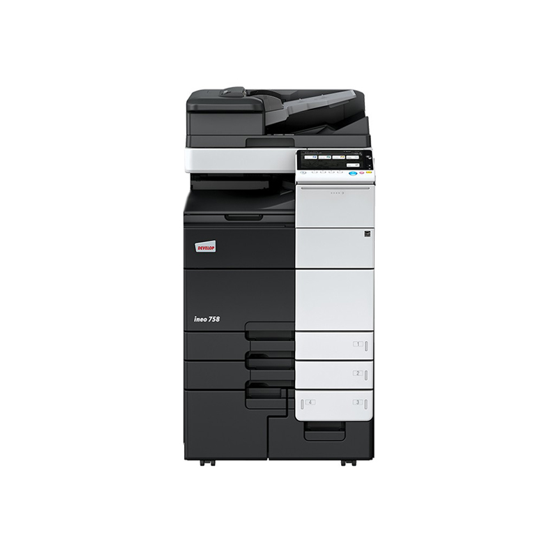 德凡 ineo 758 黑白激光复合机 复印机扫描仪打印机一体 文印产品租赁（含每月1000张黑白打印量）