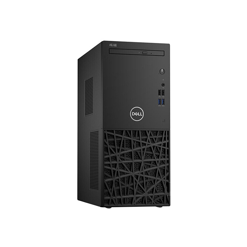 戴尔Dell 成铭3980 台式机电脑租赁（I3-8100/8G/256G SSD/核显/戴尔E2219HN 21.5英寸显示器）