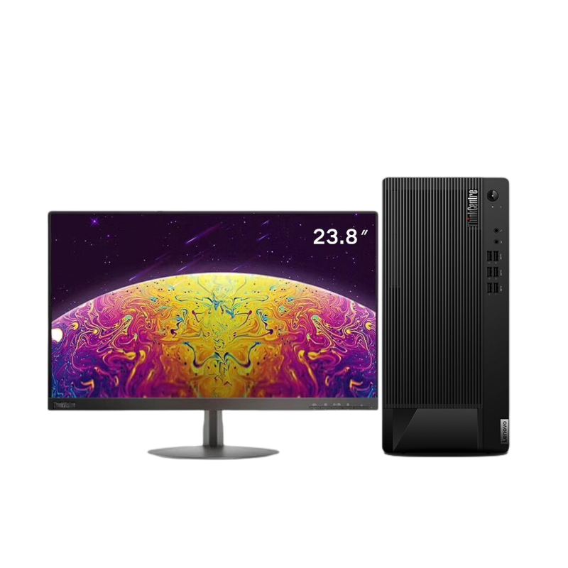 【特价】联想Lenovo E98 台式机电脑租赁（G5905双核/8G/256G SSD/核显/联想T24A 24英寸显示器）