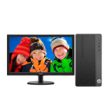 惠普HP 288G3 台式机电脑租赁（I3-6/8G/240G SSD/核显/飞利浦203V5LSB 20英寸显示器）