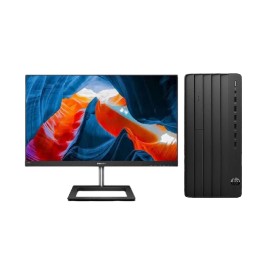 惠普 288G9 E 台式机电脑租赁（i5-13500/32G/1T SSD/RTX4060 8G/飞利浦275E1 27英寸显示器）