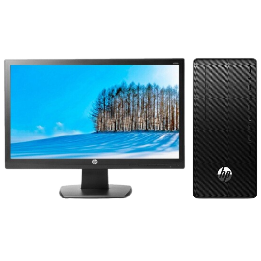 惠普Hp 288G6 台式机电脑租赁(i3-10100/8G/256G SSD/核显/惠普显示器 V202B 20英寸) 惠普Hp 288G6 台式机电脑租赁(i3-10100/8G/256G SSD/核显/惠普显示器 V202B 20英寸)