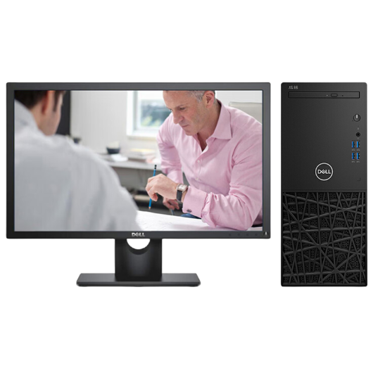 戴尔Dell CM3980D 台式机电脑租赁（i5-8500/8G/256G SSD/核显/戴尔显示器 E2219HN 21.5英寸）