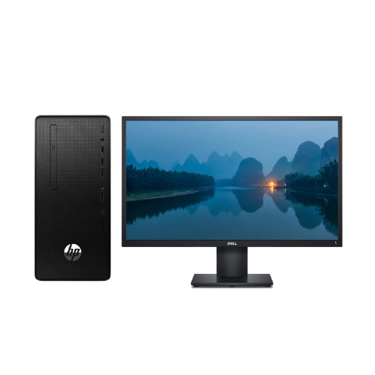 惠普HP 288G6 台式机电脑租赁（i7-10700/32G/1T+512G SSD/GTX1660 SUPER 6G/戴尔E2421HN 23.8英寸显示器）