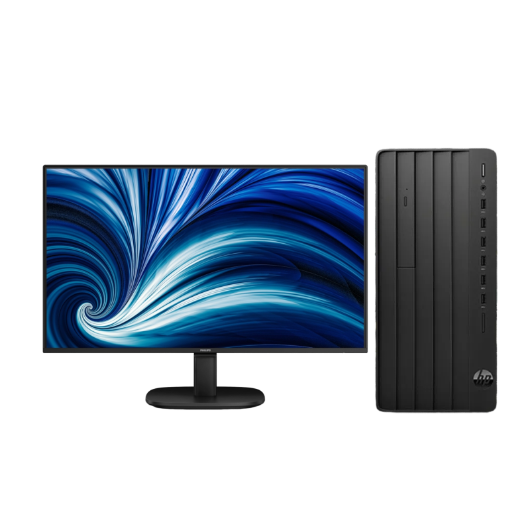 惠普HP 288G9 E 台式机电脑租赁（I5-13500/16G/1T SSD/RTX3050 6G独显/飞利浦24B2N2100 23.8英寸显示器）