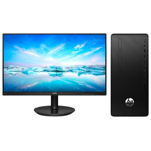 惠普Hp 288G6 台式机电脑租赁(i3-10100/8G/1T+256G SSD/核显/飞利浦显示器 241V8 24英寸) 惠普Hp 288G6 台式机电脑租赁(i3-10100/8G/1T+256G SSD/核显/飞利浦显示器 241V8 24英寸)