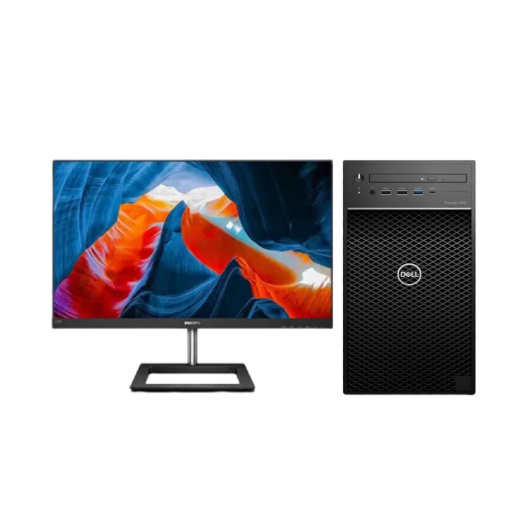 戴尔 T3650 台式机电脑租赁(i7-11700/32G/1T+512G SSD/RTX3060 12G/飞利浦275E1 27英寸显示器) 戴尔 T3650 台式机电脑租赁(i7-11700/32G/1T+512G SSD/RTX3060 12G/飞利浦275E1 27英寸显示器)