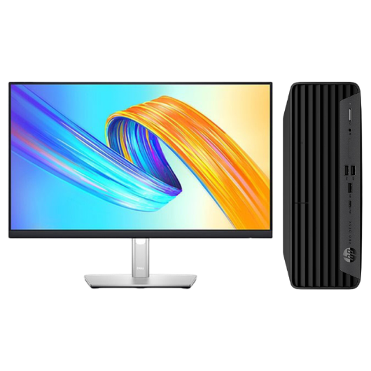 惠普Hp 400G9 SFF R 台式机电脑租赁(i3-13100/8G/512G SSD/核显/戴尔显示器 P2422H 23.8英寸) 惠普Hp 400G9 SFF R 台式机电脑租赁(i3-13100/8G/512G SSD/核显/戴尔显示器 P2422H 23.8英寸)