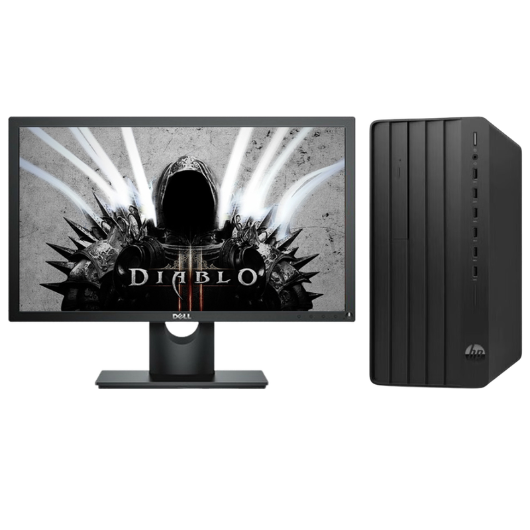 惠普Hp 288G9 台式机电脑租赁(i3-12100/8G/256G SSD/核显/戴尔显示器E2216H 21.5英寸) 惠普Hp 288G9 台式机电脑租赁(i3-12100/8G/256G SSD/核显/戴尔显示器E2216H 21.5英寸)