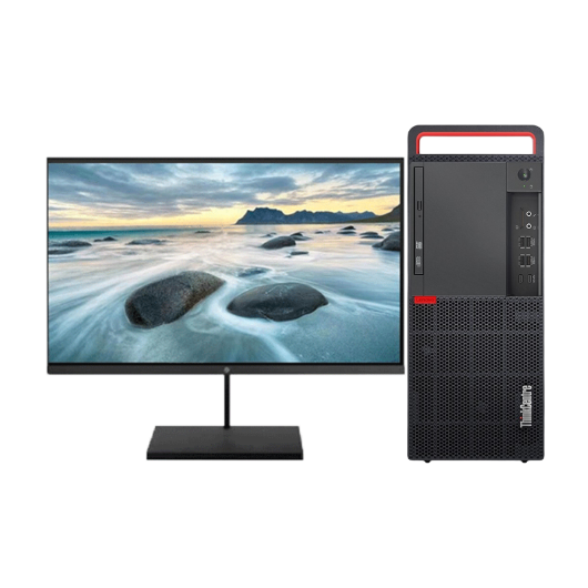 联想Lenovo M920t 台式机电脑租赁（I5-8500/16G/512G SSD/核显/惠普M2256 21.5英寸显示器）