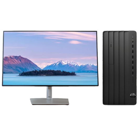 惠普Hp 288G9 E 台式机电脑租赁（i5-13500/16G/1T SSD/RTX3050 6G独显/戴尔显示器 U2722DX 27英寸）