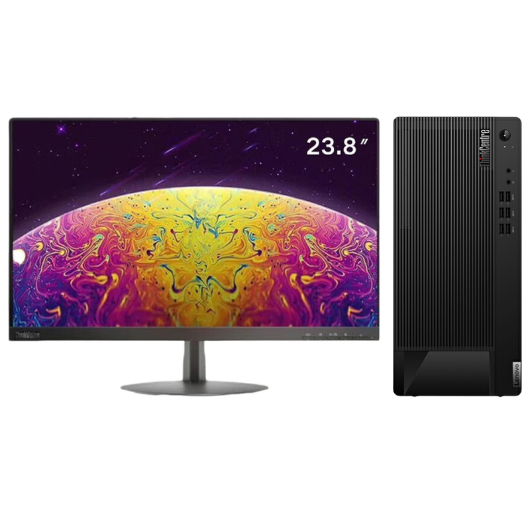 联想Lenovo E97 台式机电脑租赁（G5905/8G/256G SSD/核显/联想显示器 T24A-10 24英寸）