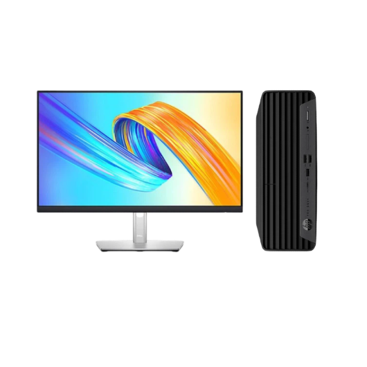 惠普 400G9 SFF R 台式机电脑租赁（i5-13500/32G/512G SSD/核显/戴尔P2422H 23.8英寸显示器）