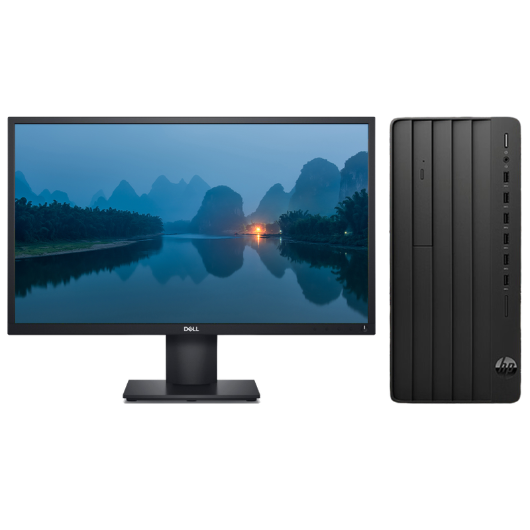 惠普Hp 288G9 E 台式机电脑租赁（i5-13500/16G/1T SSD/RTX4060 8G独显/戴尔显示器 D2421H 24英寸）