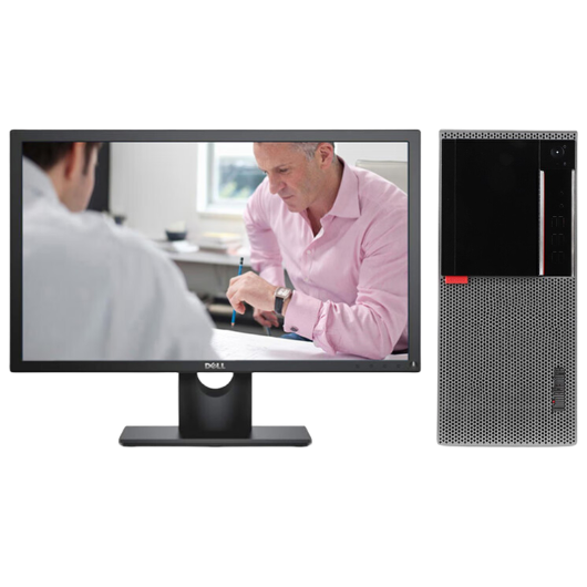 联想Lenovo E96X 台式机电脑租赁(G4900/8G/256G SSD/核显/戴尔显示器 E2219HN 21.5英寸) 联想Lenovo E96X 台式机电脑租赁(G4900/8G/256G SSD/核显/戴尔显示器 E2219HN 21.5英寸)