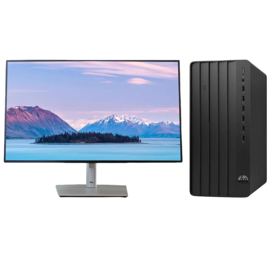 惠普Hp 288G9 台式机电脑租赁（i7-12700/16G/1T+512G SSD/GTX1660 SUPER 6G独显/戴尔显示器 U2722DX 27英寸）
