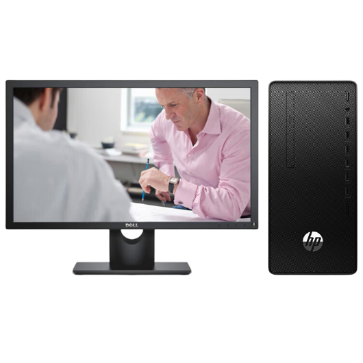 惠普Hp 288G6 台式机电脑租赁(i3-10100/8G/256G SSD/核显/戴尔显示器 E2219HN 21.5英寸) 惠普Hp 288G6 台式机电脑租赁(i3-10100/8G/256G SSD/核显/戴尔显示器 E2219HN 21.5英寸)