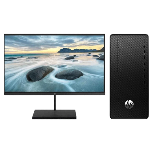 惠普Hp 288G6 台式机电脑租赁(i3-10100/8G/256G SSD/核显/惠普显示器 M2456 24英寸) 惠普Hp 288G6 台式机电脑租赁(i3-10100/8G/256G SSD/核显/惠普显示器 M2456 24英寸)