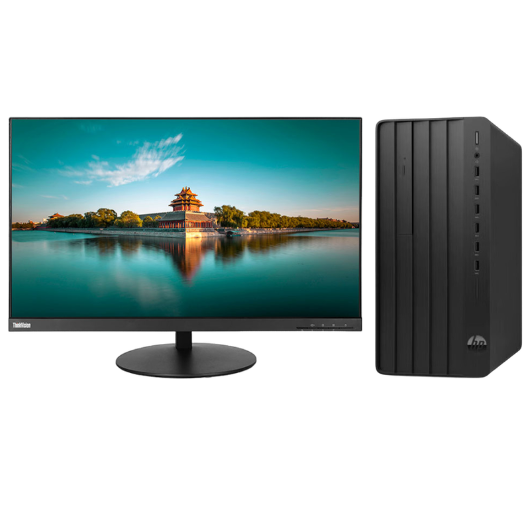 惠普Hp 288G9 台式机电脑租赁(i3-12100/8G/256G SSD/核显/联想显示器 P27q-10) 惠普Hp 288G9 台式机电脑租赁(i3-12100/8G/256G SSD/核显/联想显示器 P27q-10)