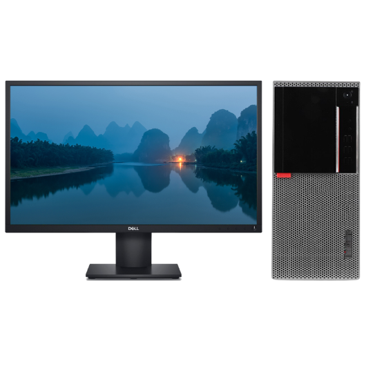 联想Lenovo E96X 台式机电脑租赁(G4900/8G/256G SSD/核显/戴尔显示器 D2421H 24英寸) 联想Lenovo E96X 台式机电脑租赁(G4900/8G/256G SSD/核显/戴尔显示器 D2421H 24英寸)