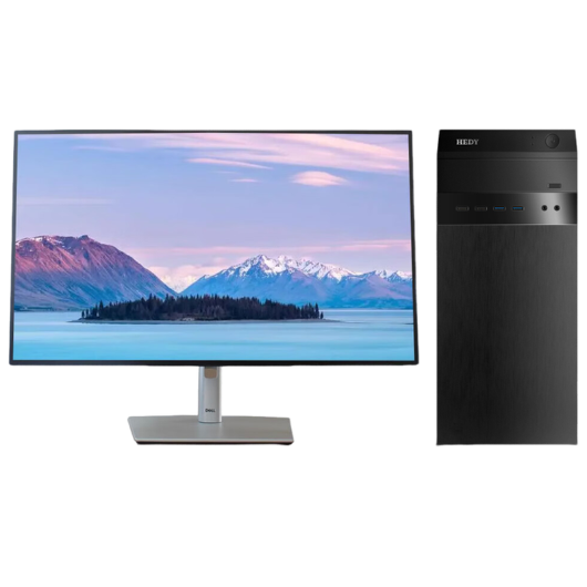 小熊U机 G10 台式机电脑租赁（i5-9400/16G/1T+240G SSD/GTX1650 4G独显/戴尔显示器 U2722DX 27英寸）