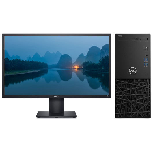 戴尔Dell CM3991 台式机电脑租赁（i5-10500/16G/1T+256G SSD/核显/戴尔显示器 D2421H 24英寸）