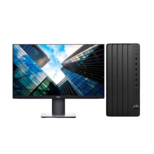 惠普 288G9 E 台式机电脑租赁（i5-13500/64G/2T+1T SSD/RTX4060 8G/戴尔P2419H 23.8英寸显示器）