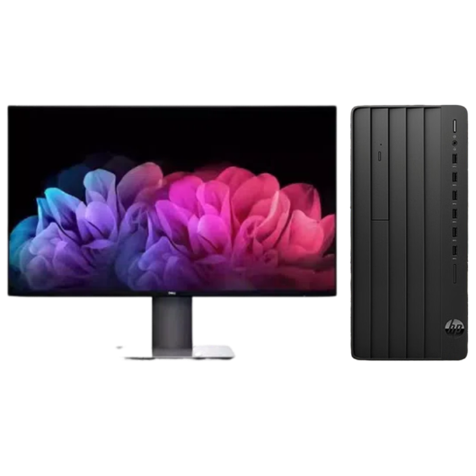 惠普Hp 288G9 E 台式机电脑租赁（i5-13500/16G/1T SSD/RTX4060 8G独显/戴尔显示器 U2719D 27英寸）