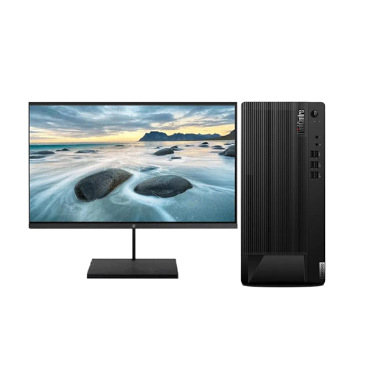 联想Lenovo E98 台式机电脑租赁（G5905/8G/256G SSD/核显/惠普M2256 21.5英寸显示器）