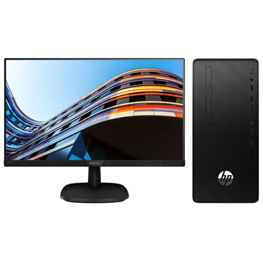 惠普Hp 288G6 台式机电脑租赁(i5-10500/16G/1T+256G SSD/GTX1650 4G独显/飞利浦显示器 243S7QDSBF 24英寸) 惠普Hp 288G6 台式机电脑租赁(i5-10500/16G/1T+256G SSD/GTX1650 4G独显/飞利浦显示器 243S7QDSBF 24英寸)