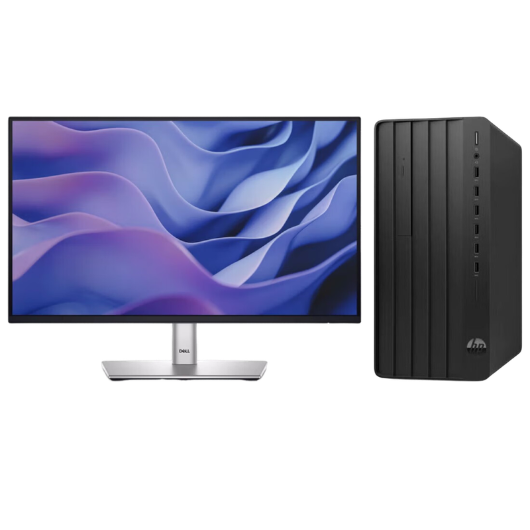 惠普Hp 288G9 台式机电脑租赁(i3-12100/8G/256G SSD/核显/戴尔显示器 P2722H 27英寸) 惠普Hp 288G9 台式机电脑租赁(i3-12100/8G/256G SSD/核显/戴尔显示器 P2722H 27英寸)