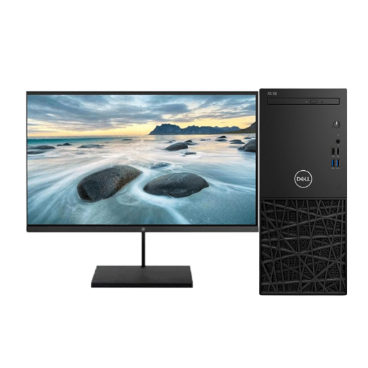 戴尔Dell CM3980D 台式机电脑租赁（i5-8500/16G/512G SSD/核显/惠普M2456 23.8英寸显示器）