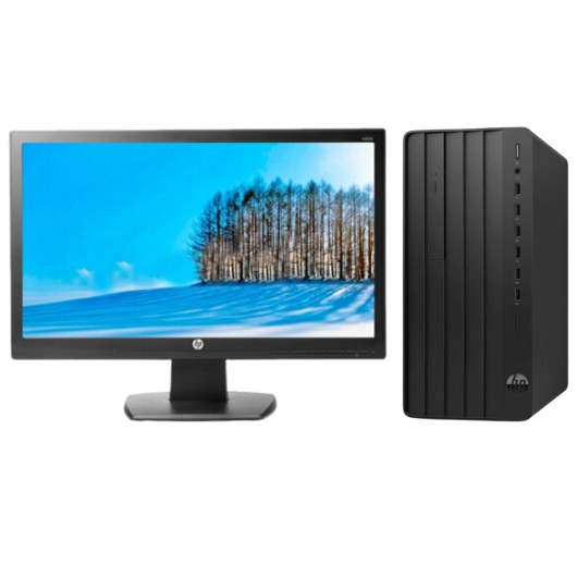 惠普Hp 288G9 台式机电脑租赁（i3-12100/8G/256G SSD/核显/惠普显示器 V202B 20英寸）