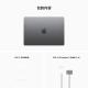 苹果Apple Macbook Air 13.6英寸笔记本电脑租赁MLXW3CH/A（M2/8G/256G SSD/8核图形处理器/13.6英寸/深空灰）