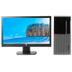 联想Lenovo E96X 台式机电脑租赁（G4900/8G/256G SSD/核显/惠普显示器 V202B 20英寸）