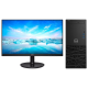 戴尔Dell CM3991 台式机电脑租赁（i3-10100/8G/256G SSD/核显/飞利浦显示器 271V8 27英寸）