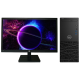 戴尔Dell CM3980D 台式机电脑租赁（i3-8100/8G/256G SSD/核显/惠普显示器 V220 21.5英寸）